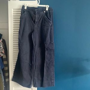 Pilcro wide leg utility pants. Size 29. Worn less than 5 times.